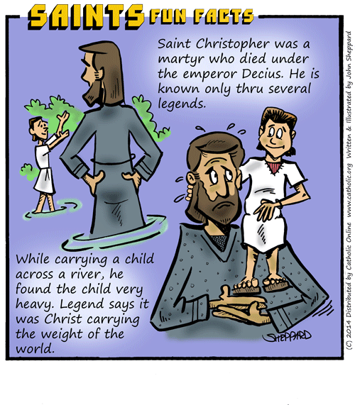 St. Christopher Fun Fact Image