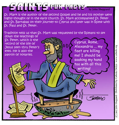 St. Mark Fun Fact Image